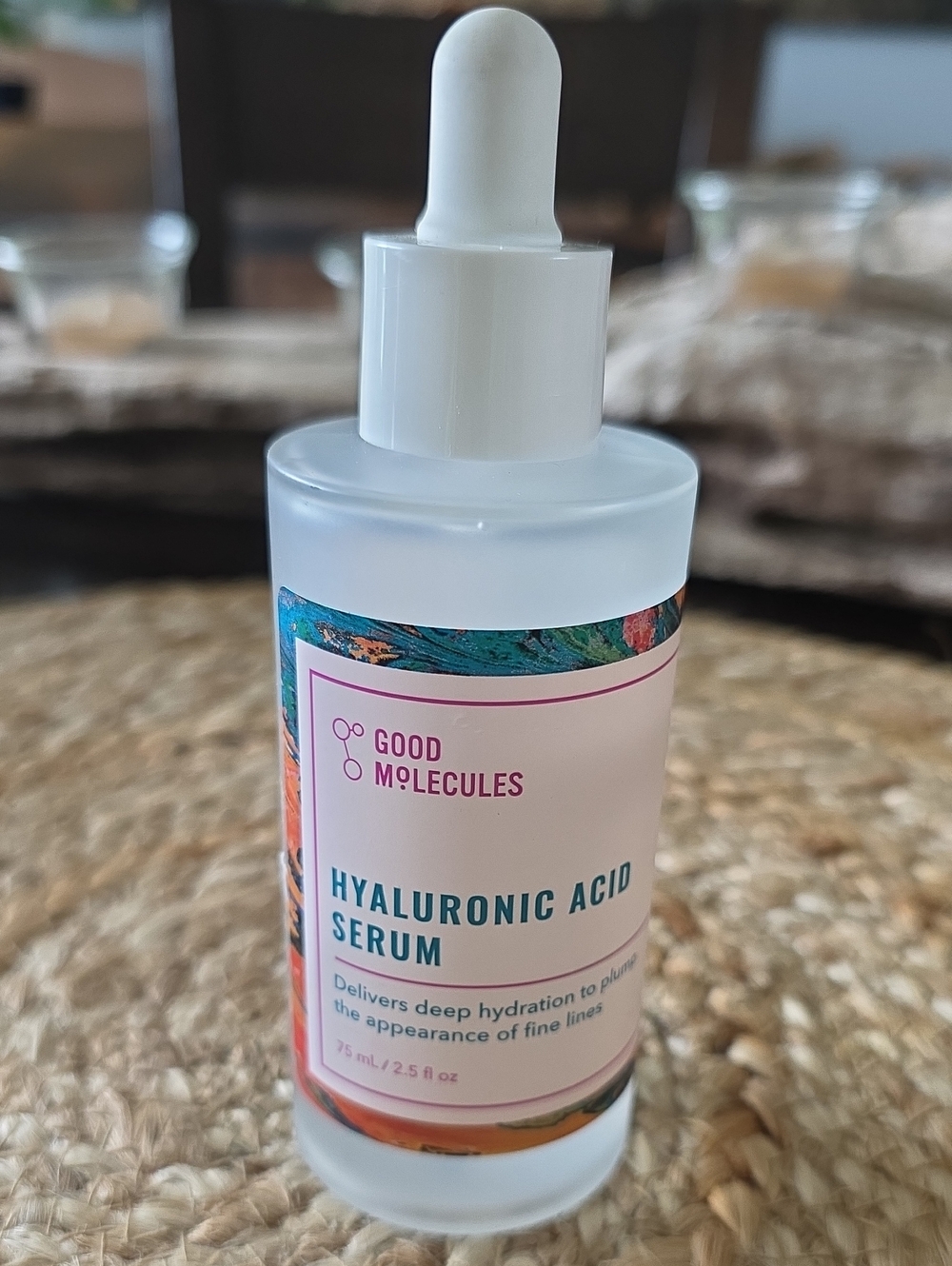 Good Molecules Hyaluronic Acid Serum — White Dropper Bottle
